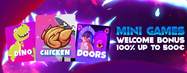 MyStake Mini Games Welcome Bonus